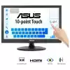 ASUS VT168HR 15.6 Dokunmatik 5ms 60Hz 1366x768 HD VGA HDMI (Vesa) 10 Parmak Siyah Monitör