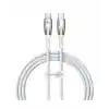 Baseus Glimmer Series Type-C to Type-C 100W Hızlı Şarj Kablosu 1m. - Beyaz