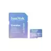 Creator 256GB 190/130MB/s microSDXC UHS-I A2 V30 Adaptörlü Hafıza Kartı SDSQXAV-256G-IN6MS