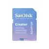 Creator 256GB 190/130MB/s microSDXC UHS-I A2 V30 Adaptörlü Hafıza Kartı SDSQXAV-256G-IN6MS