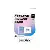 Creator 256GB 190/130MB/s microSDXC UHS-I A2 V30 Adaptörlü Hafıza Kartı SDSQXAV-256G-IN6MS