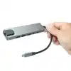DARK DK-AC-U31X47 6sı 1 Arada USB 3.2 Type-C to Ethernet / HDMI USB 3.0 - USB 2.0 / USB-C 65W Macbook Port Çoklayıcı HU
