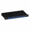 EratSlide 1U 19 24 Port LC Duplex Rack Tipi Patch Panel, Boş