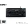 EVEREST KB-410 Q USB Mini Siyah Klavye