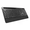 EVEREST KM-9676 SİYAH MM Tablet-Telefon Standlı Kablosuz Klavye + Mouse Set