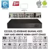 EZCOOL EZ-8508AHD 8 KANAL 5 MP 1HDD XMEYE KAYIT CİHAZI