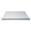 FİBER PANEL 1U 24 PORT KASETLİ SC-DX SİYAH