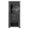 FRISBY CX-500 750W 80+ Bronze Siyah Mesh ARGB Ring Fanlı Mid Tower ATX Kasa
