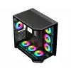 FRISBY FC-9550G 850W 80+(BRONZE) ARGB 7X FAN GAMING KASA