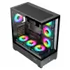 FRISBY FC-9560G NOVA-X 650W 80+ Siyah Mid Tower ATX Kasa