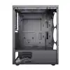 GAMEBOOSTER GB-F3101B Powersız Siyah Mesh Panel Mid Tower ATX Kasa