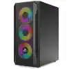 GAMEBOOSTER GB-T005MB Powersız Siyah Mesh Panel Mid Tower ATX Kasa