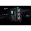 GAMEBOOSTER RAIDER E651B 650W 80+ Siyah Mesh Panel Full Tower E-ATX Kasa