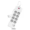 Honeywell 8li Akım Koruyucu Priz  2x USB-A + 2x USB-C 20W PD - Beyaz