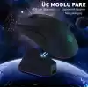 INCA IMG-326MX Bluetooth Kablosuz 2.4Ghz siyah Şarjlı Mouse