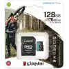 Kingston Canvas Go Plus SDCG3/128GB Class10 UHS-I U3 A2 V30 128 GB Micro SD Kart