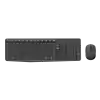 LOGITECH MK235 Kablosuz Klavye Mouse MM Set Siyah (920-007925)