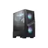 MSI MAG FORGE 100R TEMPERLI CAM 2X A-RGB FAN ,1X 120MM FAN ATX GAMING PSU Yok