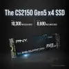PNY CS2150 2TB  10200/8500 NVMe PCIe Gen5x4 M.2 SSD (M280CS2150-2TB-TB)