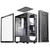 POWER BOOST JBST-GBF3101B Powersız Siyah Mid Tower ATX Kasa
