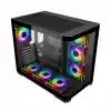 POWER BOOST JBST-GBG2852B-850W 850W 80+ Bronze Siyah (Curved) Mid Tower ATX Kasa