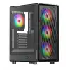 POWER BOOST PB-A5065B 600W 80+ Bronze Siyah Mesh Panel Full Tower E-ATX Kasa