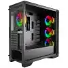 POWER BOOST VK-G4306S Powersız Siyah Mesh ARGB Ring Fanlı Full Tower E-ATX Kasa