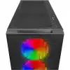 POWER BOOST VK-G4306S Powersız Siyah Mesh ARGB Ring Fanlı Full Tower E-ATX Kasa