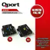 QPORT HDMI EXTENDER CAT6 60M 2 Lİ PAKET (ADAPTÖR DAHİL) (Q-HEX2)