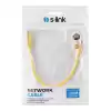 S-LINK SL-CAT6030YE 30cm Sarı CAT6 Patch Kablo