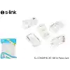 S-LINK SL-COB25P CAT6 RJ-45 100 Lü Paket (Yeni Nesil Jack)