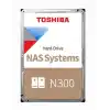 TOSHIBA HDWG51CUZSVA N300 3.5 12TB 7200rpm 512MB Sata 7/24 NAS Harddisk