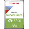 TOSHIBA HDWT380UZSVA S300 3.5 8TB 7200rpm 256mb SATA 7/24 Harddisk