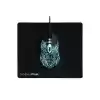 Trust 24752 Basic Mouse ve Mousepad-Siyh