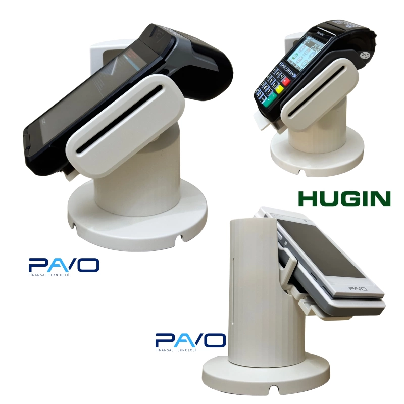 Dbpos 360 Yazarkasa pos Standı Tüm Kasalara Uyumlu Beyaz Geniş