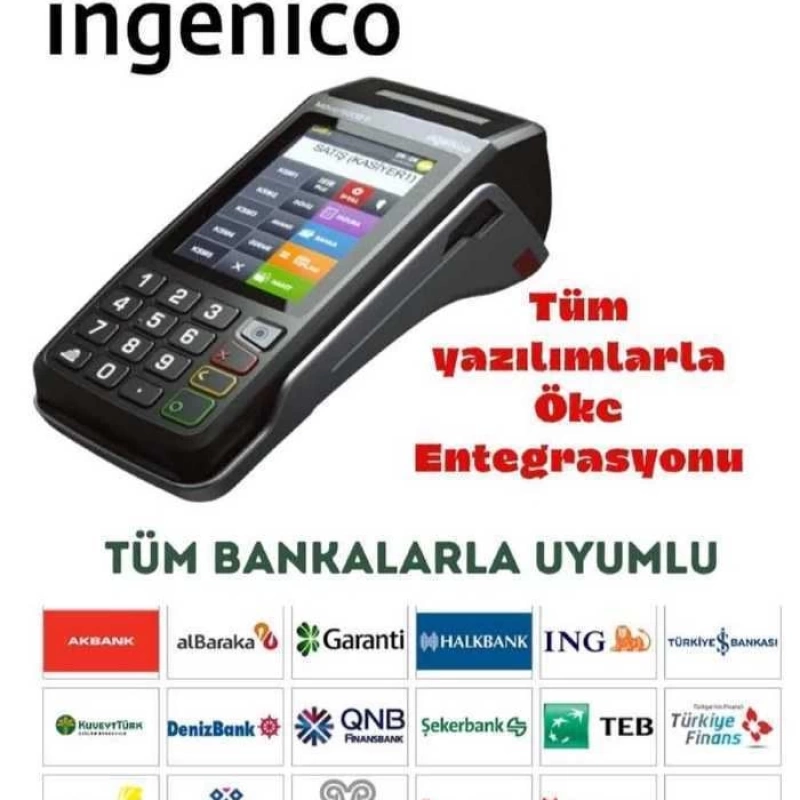 İngenico Move 5000 F Yeni Nesil Mobil Pos Yazarkasa 