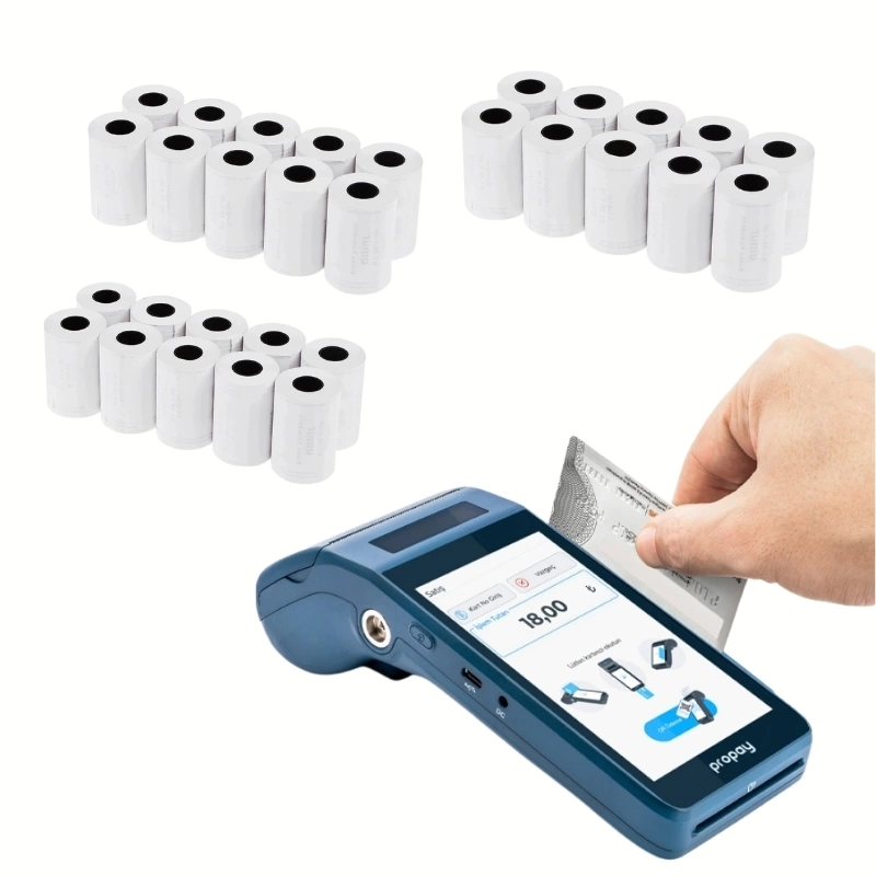 Propay P1000-ECR Android Yazarkasa Pos 30 Adet Rulo Hediye