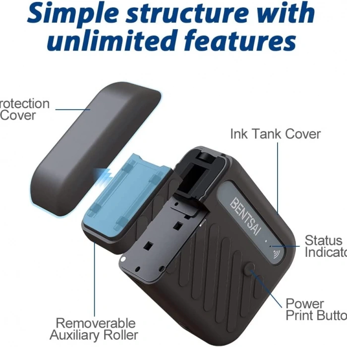 Bentsai Mini inkjet Siyah Tarih Kodlama Makinası
