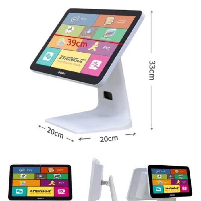 newPOS İ5 A2 Tek Ekran 8gb Ram 21.5 inc 256gb Ssd Hdd Dokunmatik Siyah-Beyaz