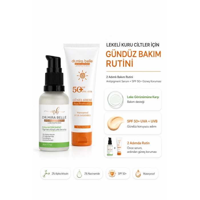 Lekeli, Kuru Cilt Rutini
