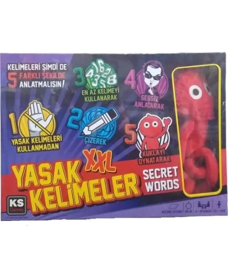 KS GAMES YASAK KELİMELER XXL