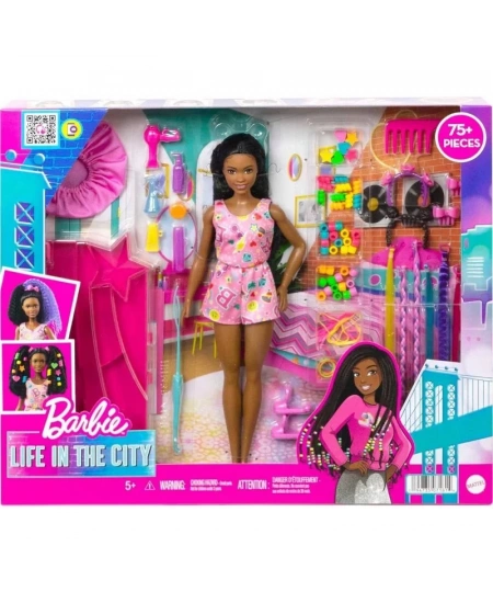 MATTEL BARBIE BROOKLYN EĞLENCELİ SAÇLAR DHL