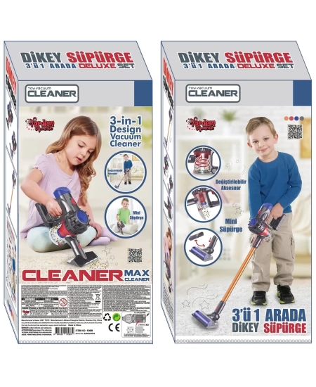 DİKEY ELEKTRİK SÜPÜRGESİ 12 PARÇA