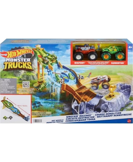 HOT WHEELS MONSTER TRUCKS HEYECANLI YARIŞ DHL