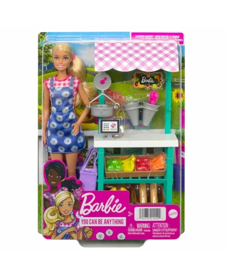 BARBIE ÇİFTÇİ PAZARI OYUN SETİ DHL