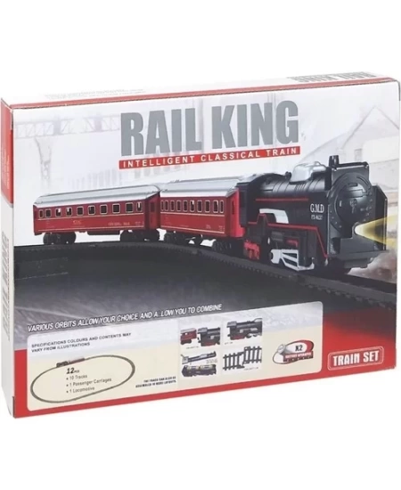 KÜÇÜK PİLLİ TREN SETİ