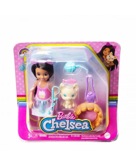 BARBIE CHELSEA BEBEK VE HAYVAN DOSTU OYUN SETİ DHL