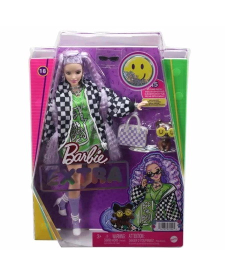 BARBIE EXTRA SPOR CEKETLİ BEBEK DHL