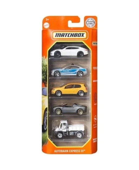 MTTL MATCHBOX 5 Lİ ARABA SETİ DHL