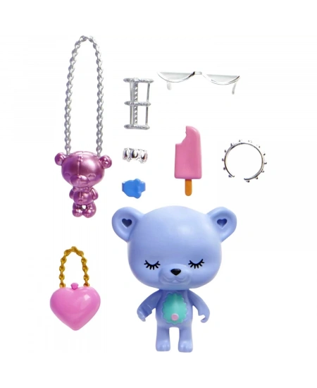 BARBIE EXTRA FANCY MOR KOSTÜMLÜ BEBEK DHL